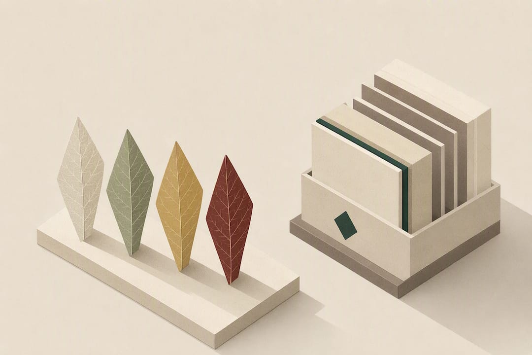 Illustrated kratom color and testing concept